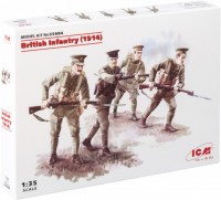 Купити збірна модель ICM British Infantry (1914) (1:35)  за ціною від 391 грн.