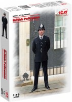 Купить сборная модель ICM British Policeman (1:16)  по цене от 825 грн.