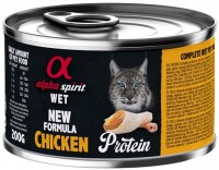 Купить корм для кошек Alpha Spirit Cat Canned Chicken Protein 200 g  по цене от 107 грн.