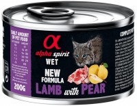 Купити корм для кішок Alpha Spirit Cat Canned Lamb/Pear 200 g  за ціною від 95 грн.