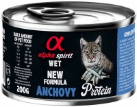 Купити корм для кішок Alpha Spirit Cat Canned Anchovy Protein 200 g  за ціною від 106 грн.