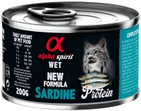 Купити корм для кішок Alpha Spirit Cat Canned Sardine Protein 200 g  за ціною від 107 грн.