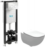 Купить инсталляция для туалета Roca Eko Frame A89P10T010 WC  по цене от 11999 грн.