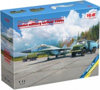 Купить сборная модель ICM Soviet Military Airfield 1980s (1:72)  по цене от 1079 грн.