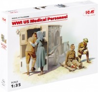 Купить сборная модель ICM WWI US Medical Personnel (1:35)  по цене от 409 грн.