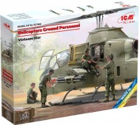 Купить сборная модель ICM Helicopters Ground Personnel (1:35)  по цене от 409 грн.