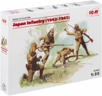 Купить збірна модель ICM Japan Infantry (1942-1945) (1:35): цена от 409 грн.