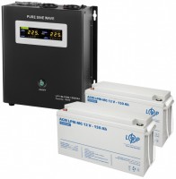 Купить ИБП Logicpower LPY-W-PSW-1500VA Plus + 2 x LPM-MG 12V 150 Ah  по цене от 37904 грн.