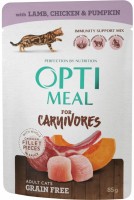 Купити корм для кішок Optimeal Adult Grain-Free Lamb Pouch 85 g  за ціною від 38 грн.