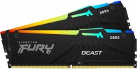 Купити оперативна пам'ять Kingston Fury Beast DDR5 RGB 2x8Gb (KF560C30BBEAK2-16) за ціною від 4083 грн.