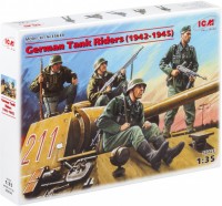 Купити збірна модель ICM German Tank Riders (1942-1945) (1:35)  за ціною від 374 грн.