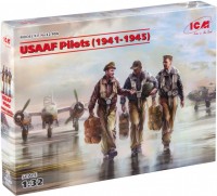 Купить збірна модель ICM USAAF Pilots (1941-1945) (1:32): цена от 450 грн.