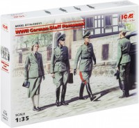 Купить сборная модель ICM WWII German Staff Personnel (1:35): цена от 409 грн.