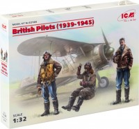 Купити збірна модель ICM British Pilots (1939-1945) (1:32)  за ціною від 461 грн.