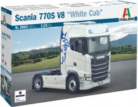 Купити збірна модель ITALERI Scania 770 S V8 White Cab (1:24)  за ціною від 2891 грн.