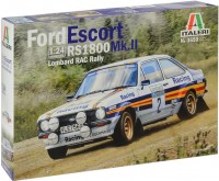 Купити збірна модель ITALERI Ford Escort RS 1800 Mk.II Lombard RAC Rally (1:24)  за ціною від 1512 грн.