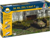 Купити збірна модель ITALERI Sd.Kfz. 251/1 Ausf. C (1:72)  за ціною від 672 грн.