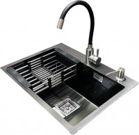 Купити кухонна мийка Romzha Arta Nova U-550 BL C RO41516  за ціною від 4499 грн.