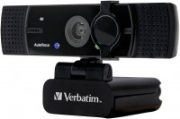 Купити WEB-камера Verbatim Webcam with Dual Microphone Autofocus Ultra HD  за ціною від 2960 грн.