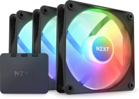 Купить система охлаждения NZXT F120 RGB Core Triple Pack Black: цена от 2996 грн.