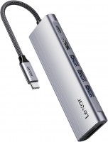 Купити кардридер / USB-хаб Lexar H31 7-in-1 USB-C Hub  за ціною від 1502 грн.