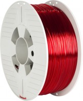 Купити пластик для 3D друку Verbatim PET-G Red Transparent 1.75mm 1kg  за ціною від 1250 грн.
