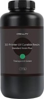 Купить пластик для 3D печати Creality Standard Resin Plus Transparent Green 1kg  по цене от 1399 грн.
