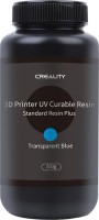 Купить пластик для 3D печати Creality Standard Resin Plus Transparent Blue 0.5kg  по цене от 629 грн.