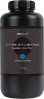Купить пластик для 3D печати Creality Standard Resin Plus Transparent Blue 1000g  по цене от 1399 грн.
