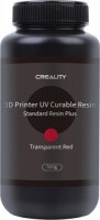 Купить пластик для 3D печати Creality Standard Resin Plus Transparent Red 500g  по цене от 699 грн.