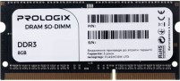 Купити оперативна пам'ять PrologiX SO-DIMM DDR3 1x8Gb (PRO8GB1600D3S) за ціною від 349 грн.