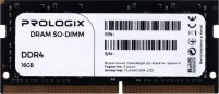 Купити оперативна пам'ять PrologiX SO-DIMM DDR4 1x16Gb за ціною від 1171 грн.