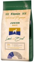 Купить корм для собак Fitmin Nutritional Programme Junior Maxi Lamb/Beef 12 kg  по цене от 3120 грн.