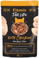 Купить корм для кошек Fitmin For Life Adult Chicken in Sauce 85 g  по цене от 44 грн.