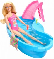 Купить кукла Barbie Pool Playset HRJ74  по цене от 1099 грн.