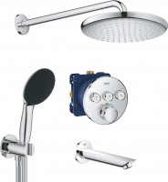 Купити душова система Grohe Grohtherm SmartControl UA202802R3  за ціною від 32499 грн.