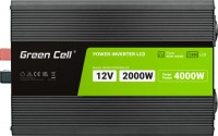 Купить автомобильный инвертор Green Cell Power Inverter LCD 12V to 2000W/4000W Pure Sine: цена от 83308 грн.