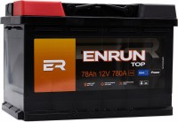 Купити автоакумулятор Enrun TOP (6CT-78R) за ціною від 3531 грн.