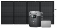 Купити зарядна станція EcoFlow DELTA Max 2000 + Microinverter 800W + SP400W  за ціною від 46250 грн.