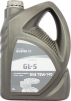 Купить трансмісійне мастило Lotos Synthetic Gear Oil 75W-140 5L: цена от 2528 грн.