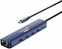 Купить картридер / USB-хаб Acasis DS-7HN6  по цене от 1695 грн.
