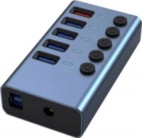 Купити кардридер / USB-хаб Dynamode DM-UH-P405  за ціною від 769 грн.