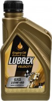 Купить моторное масло Lubrex Velocity GX5 10W-40 1L  по цене от 185 грн.