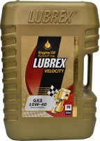 Купити моторне мастило Lubrex Velocity GX5 10W-40 20L  за ціною від 3342 грн.