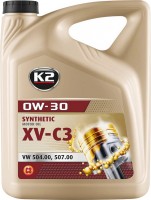 Купить моторное масло K2 Motor Oil 0W-30 XV-C3 5L  по цене от 1448 грн.