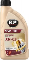Купити моторне мастило K2 Motor Oil 5W-30 XV-C3 1L  за ціною від 195 грн.