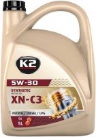Купить моторное масло K2 Motor Oil 5W-30 XV-C3 5L  по цене от 937 грн.