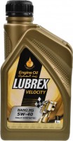 Купить моторне мастило Lubrex Velocity Nano MS 5W-40 1L: цена от 239 грн.