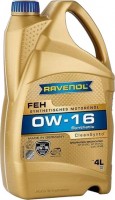 Купить моторное масло Ravenol FEH 0W-16 4L: цена от 1061 грн.