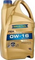 Купить моторное масло Ravenol FEH 0W-16 5L: цена от 1396 грн.